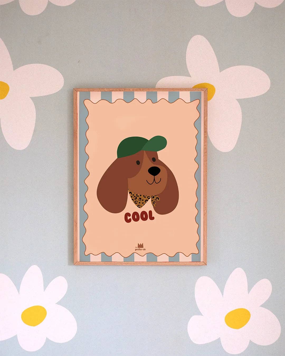Affiche – Portrait chien cool