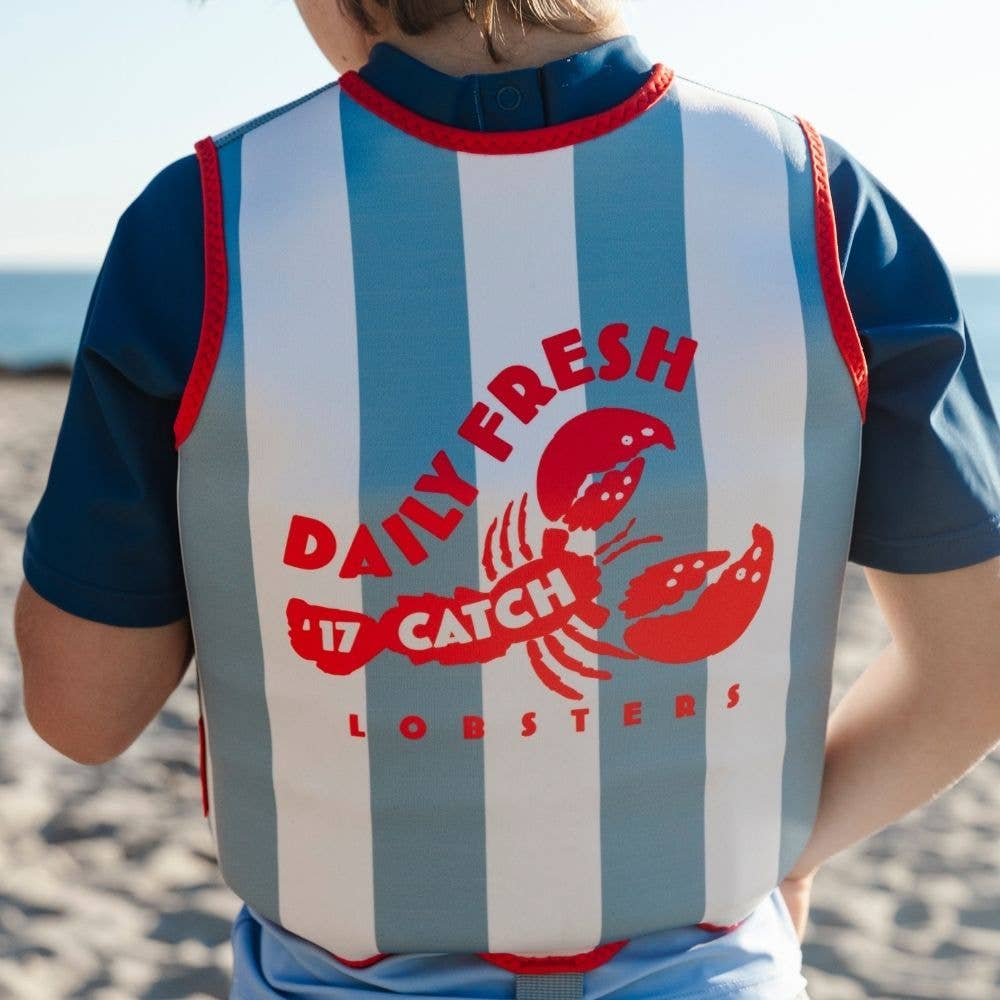 Gilet de natation - Rouge/Bleu - Offre du jour: 2/3 Years