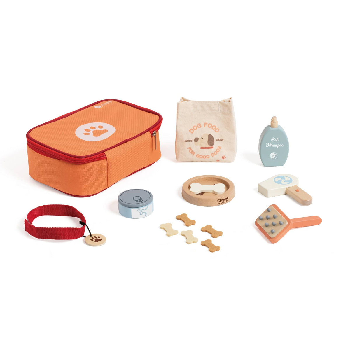 Ensemble de soins pour peluche Classic World: 23x17x8 cm / À partir de 3 ans