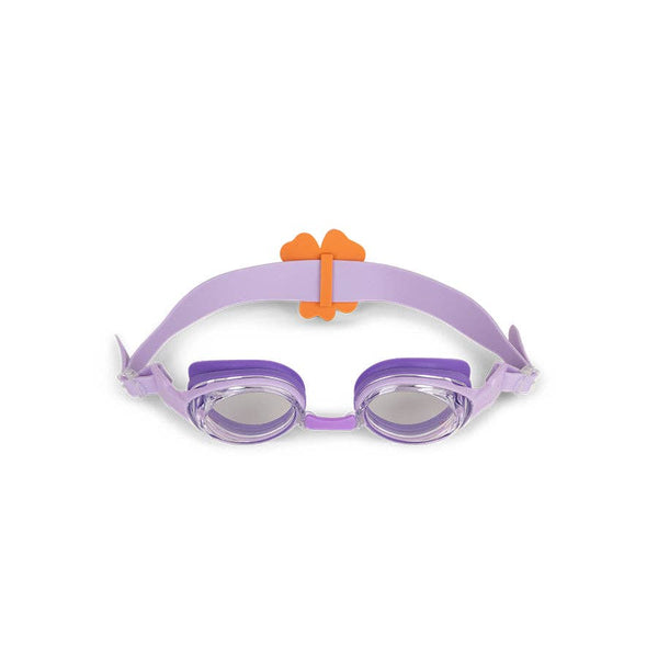 Lunettes de natation - violettes - à motif fleur