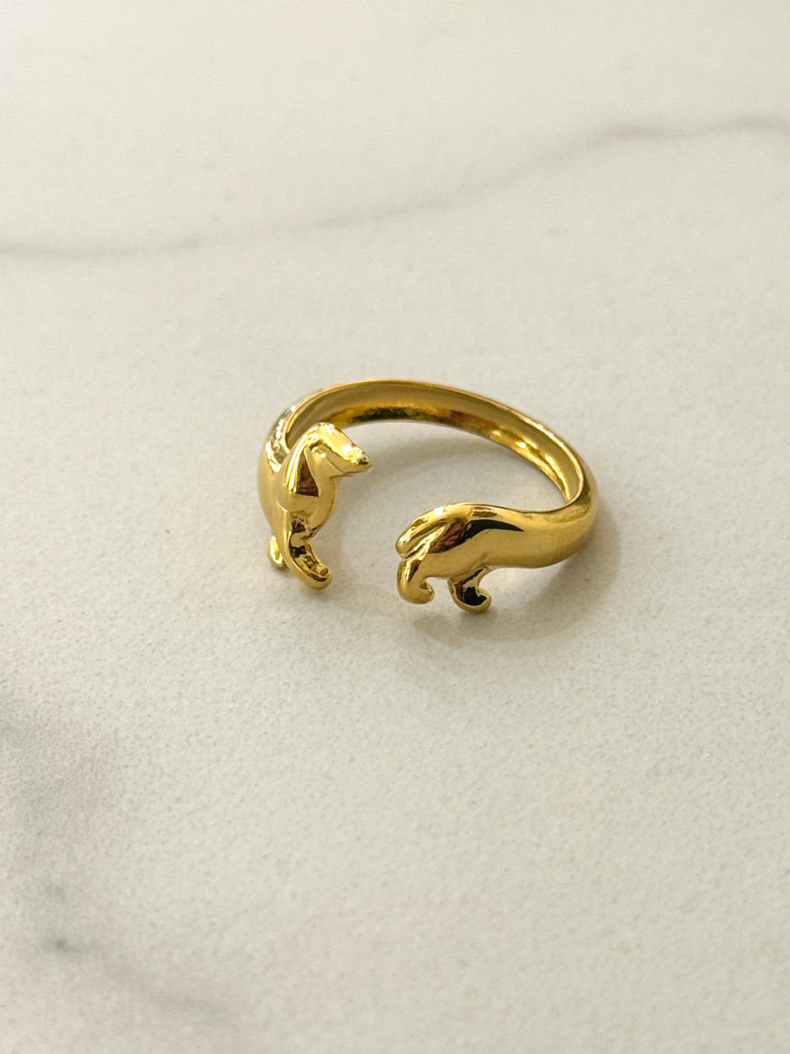 Anneau de tournée Teckel: Gold