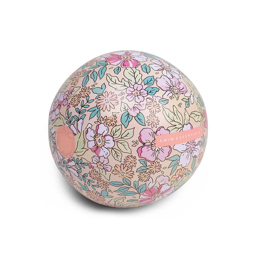Ballon de plage - Multicolore - Fleur