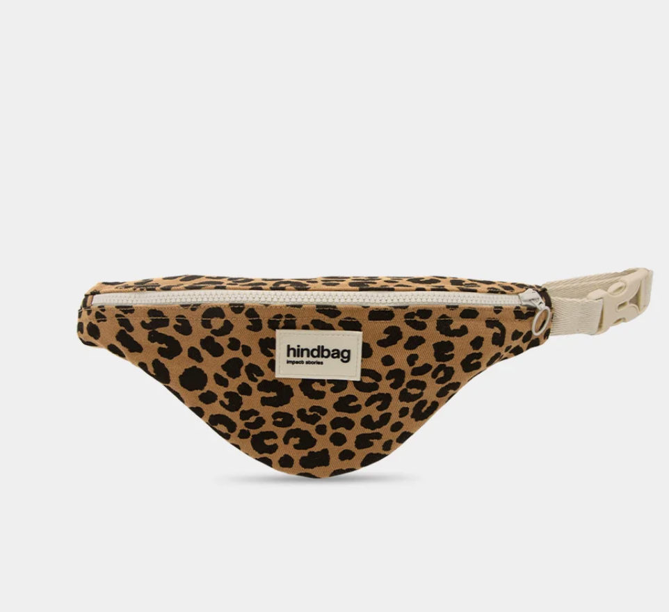 Sac banane enfant Hindbag Augustin imprimé léopard