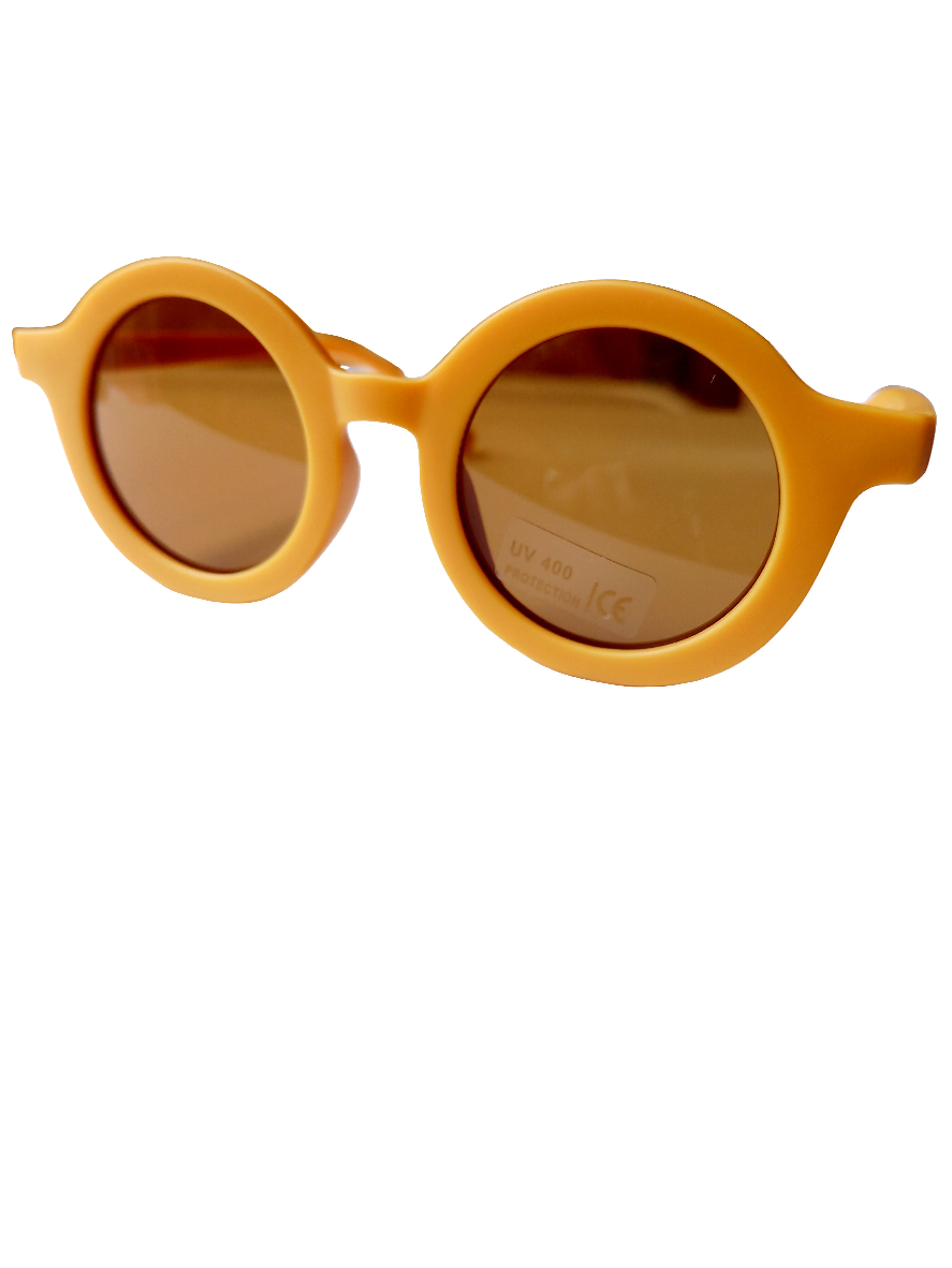 Lunettes de soleil rétro pour enfants Jaune | lunettes de soleil