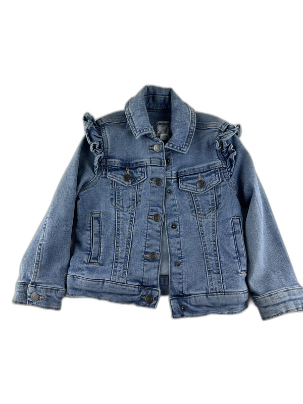 Creeks - Veste en jean stone - taille 5 ans - seconde main