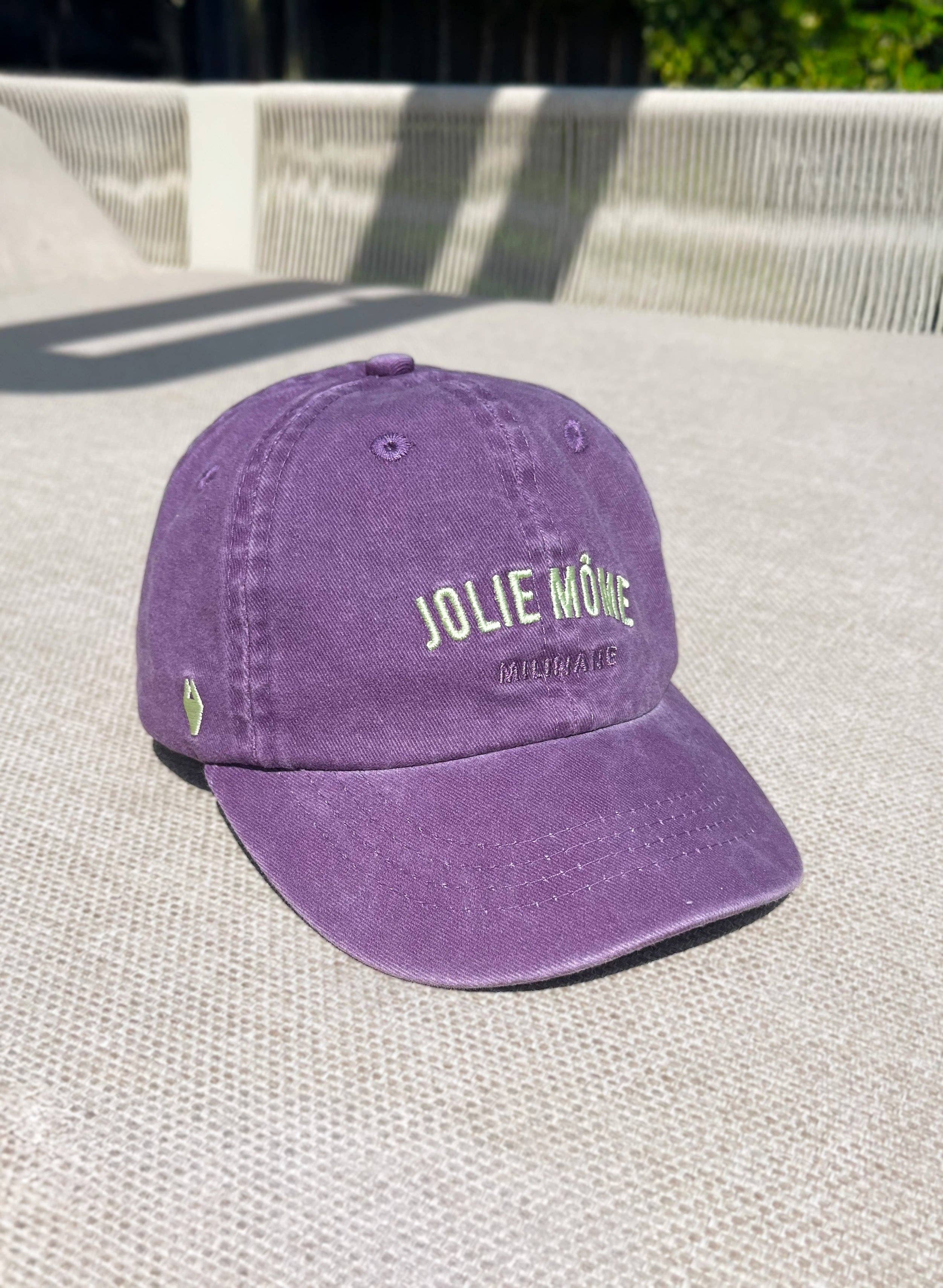Casquette délavée enfant - Violet - 2 à 5 ans