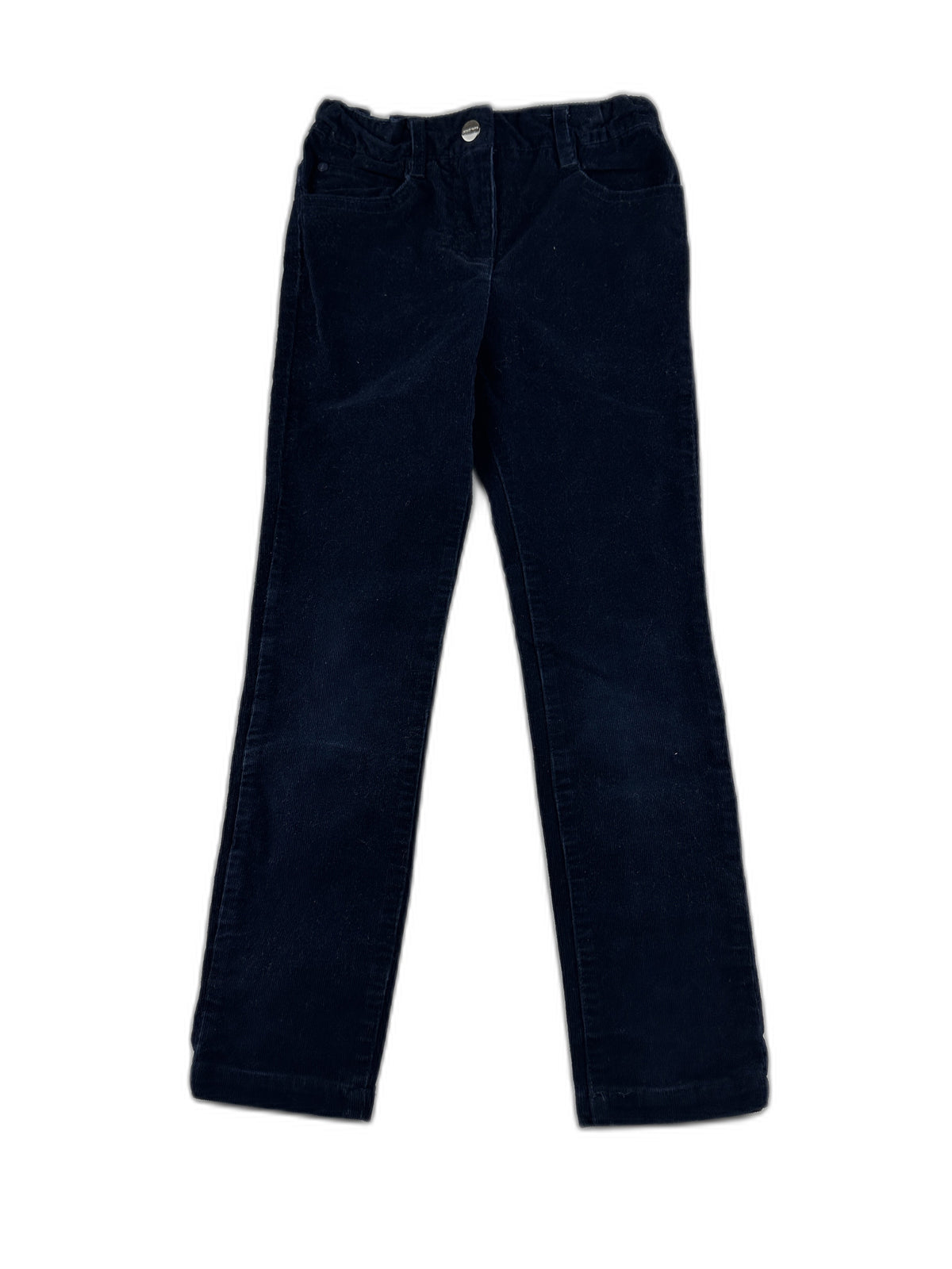 Jacadi - Pantalon en velours côtelé marine uni - taille 6 ans - seconde main