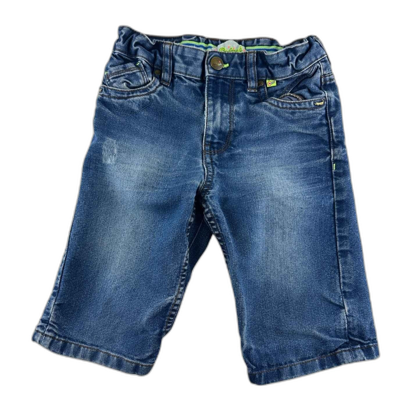 Sergent Major - Bermuda en jean bleu - taille 6 ans - seconde main