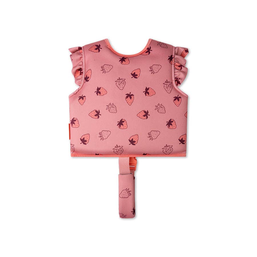 Aide à la flottaison Rose - Strawberry Fields - 1/2 ans