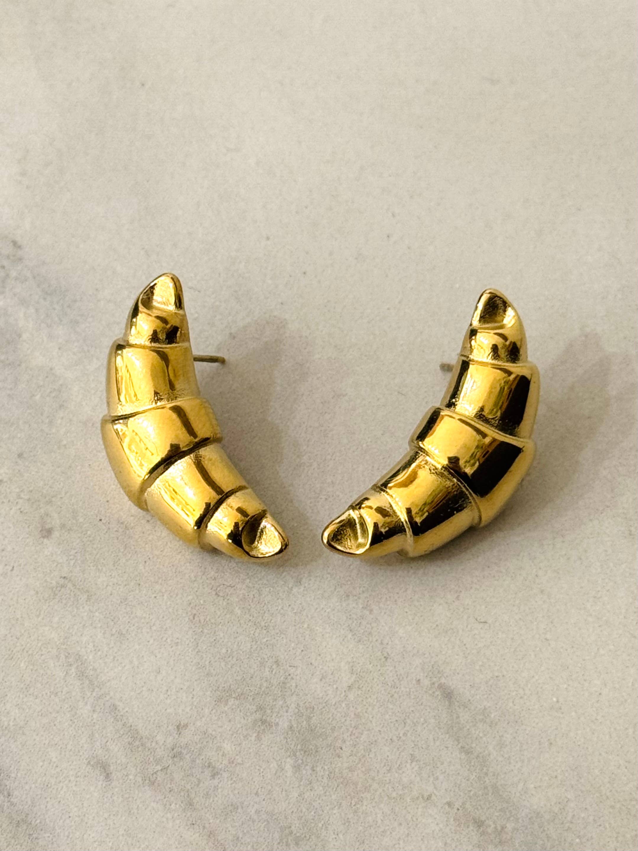 Boucles d’oreilles croissant: Argent