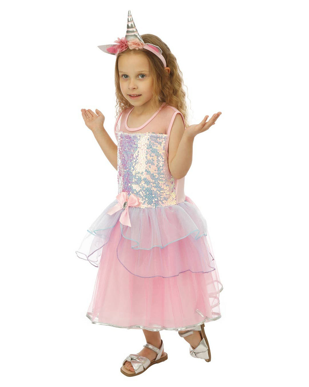 Costume Licorne - Rose - Enfant Fille - 3/4 Ans