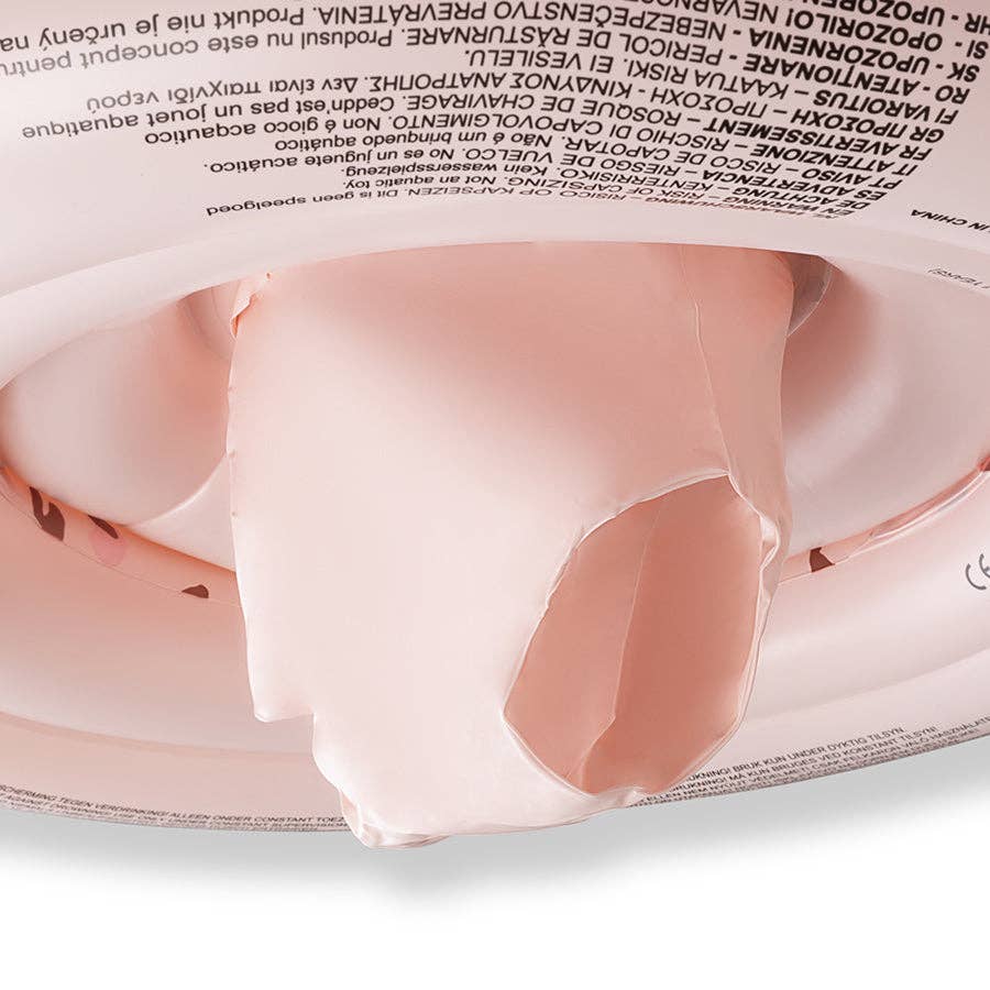 Bouée Bébé - Vieux Rose - Léopard - 0/1 An