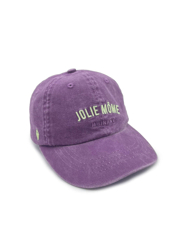 Casquette délavée enfant - Violet - 2 à 5 ans