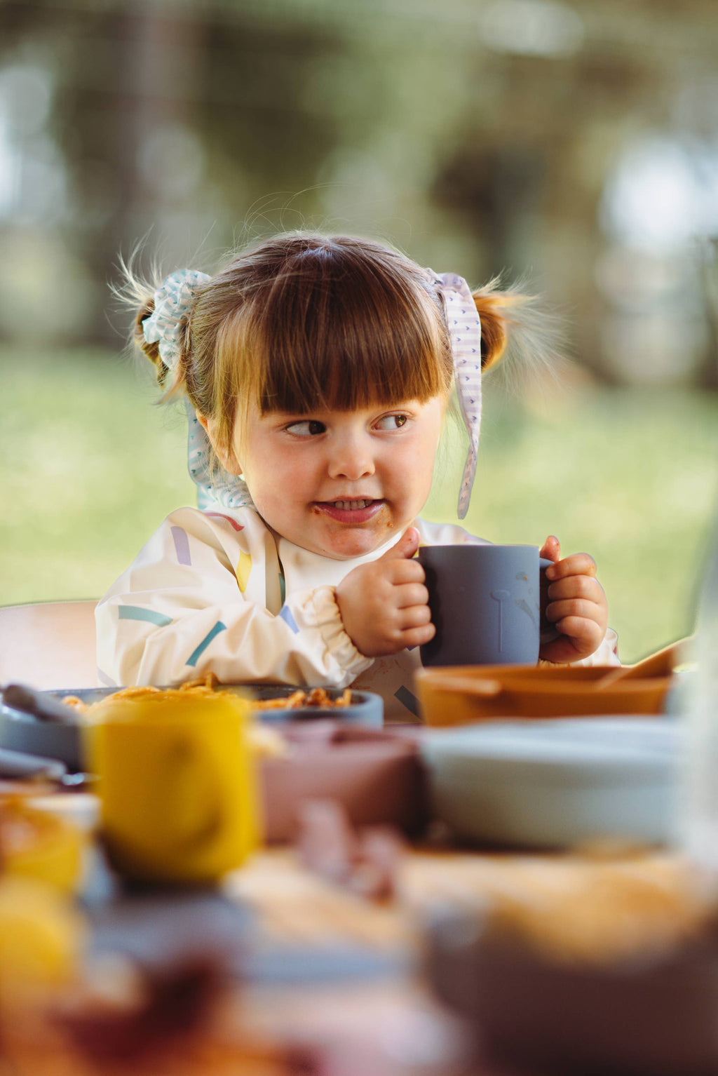 Bol en silicone - enfant - Lili: Moutarde