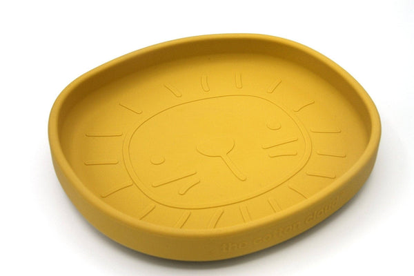 Assiette en silicone avec ventouse - Enfant - coloris Alfie Moutarde -