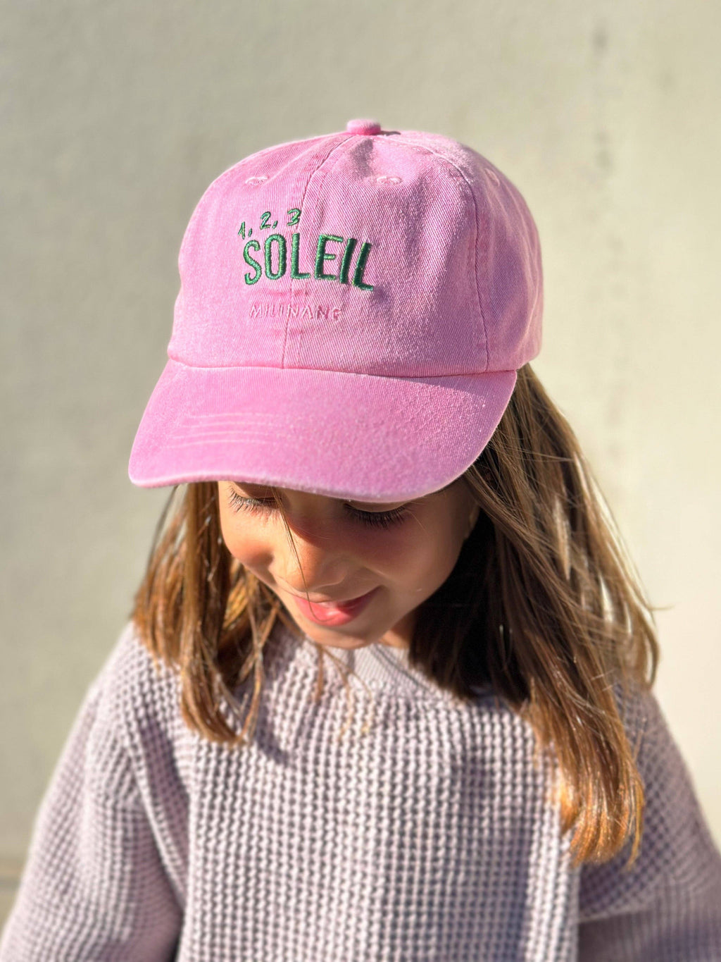Casquette délavée enfant - 1,2,3 soleil - 2 à 5 ans
