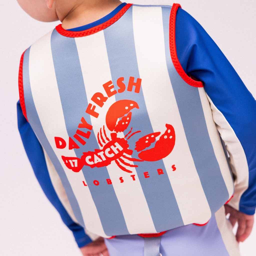 Gilet de natation - Rouge/Bleu - Offre du jour: 2/3 Years