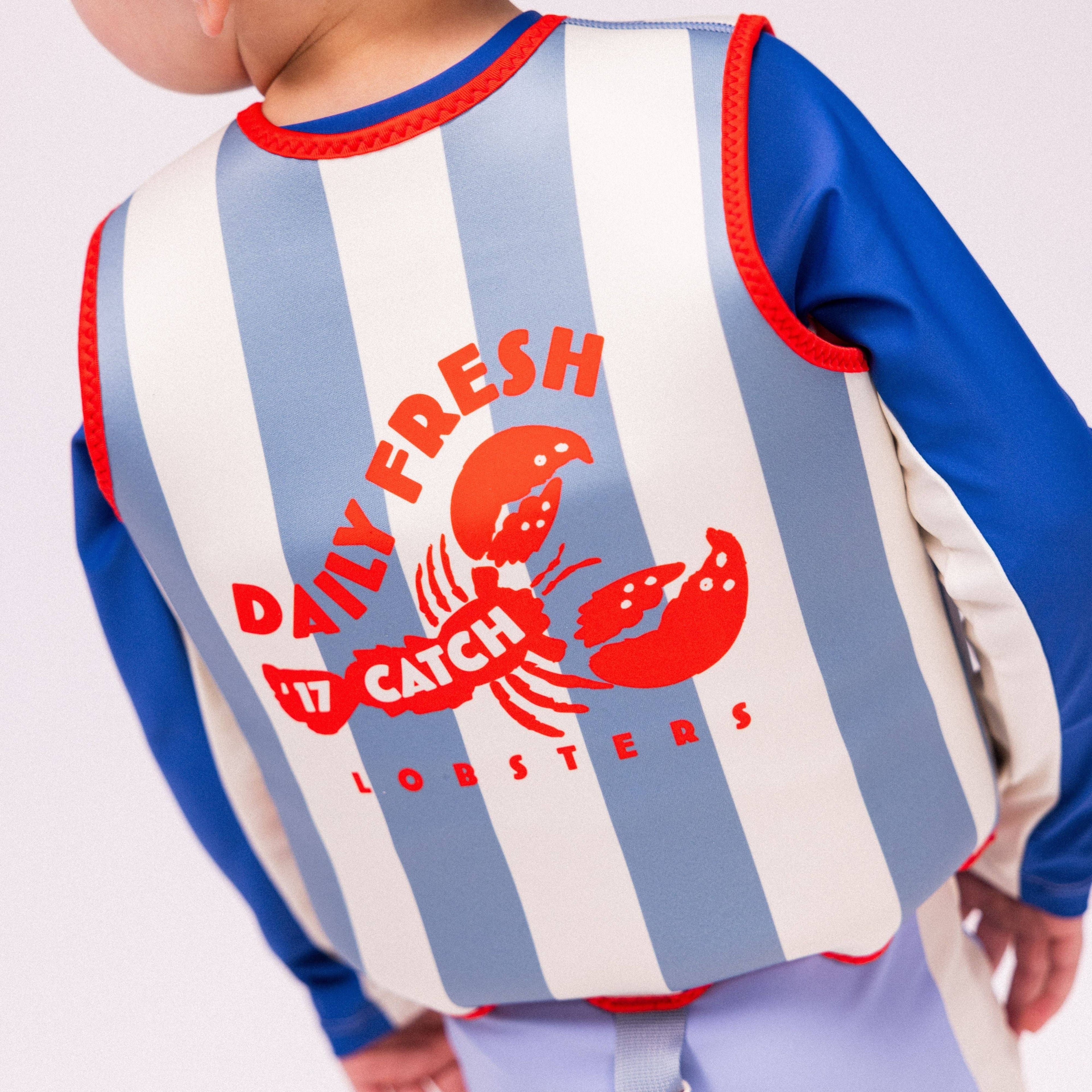 Gilet de natation - Rouge/Bleu - Offre du jour: 2/3 Years