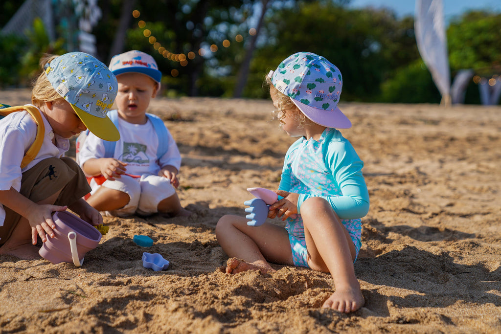 Ensemble de jouets de plage en silicone Jade
