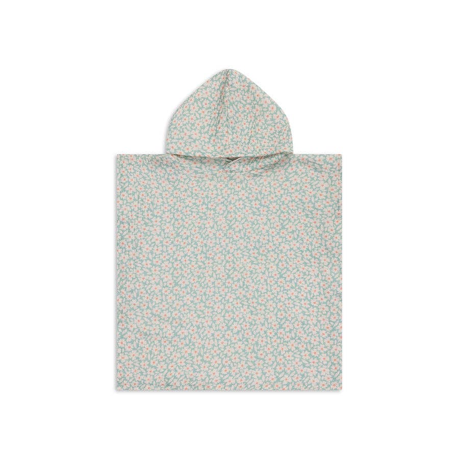 Poncho de plage - Vert - Florish - 52 x 52 cm