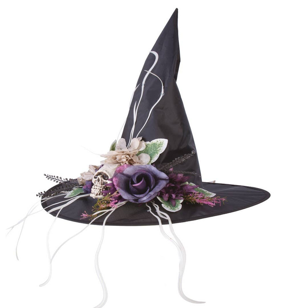 Chapeau De Sorcière À Fleurs