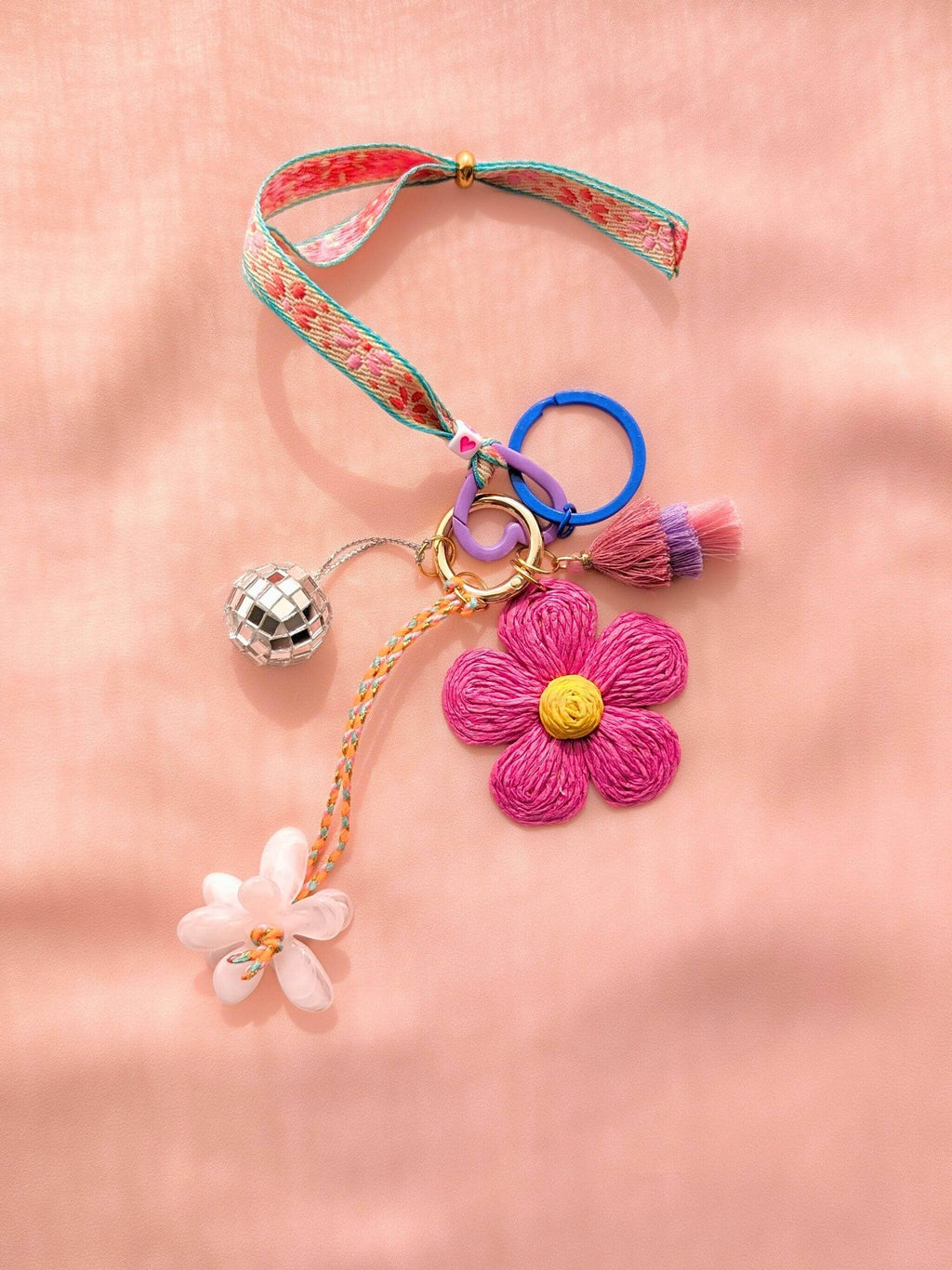 Grigri de sac & porte-clés – BLOOM: Orange