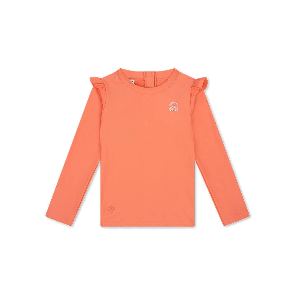 T-shirt UV de natation à manches longues - Rose - Shell Tastic: 98/104