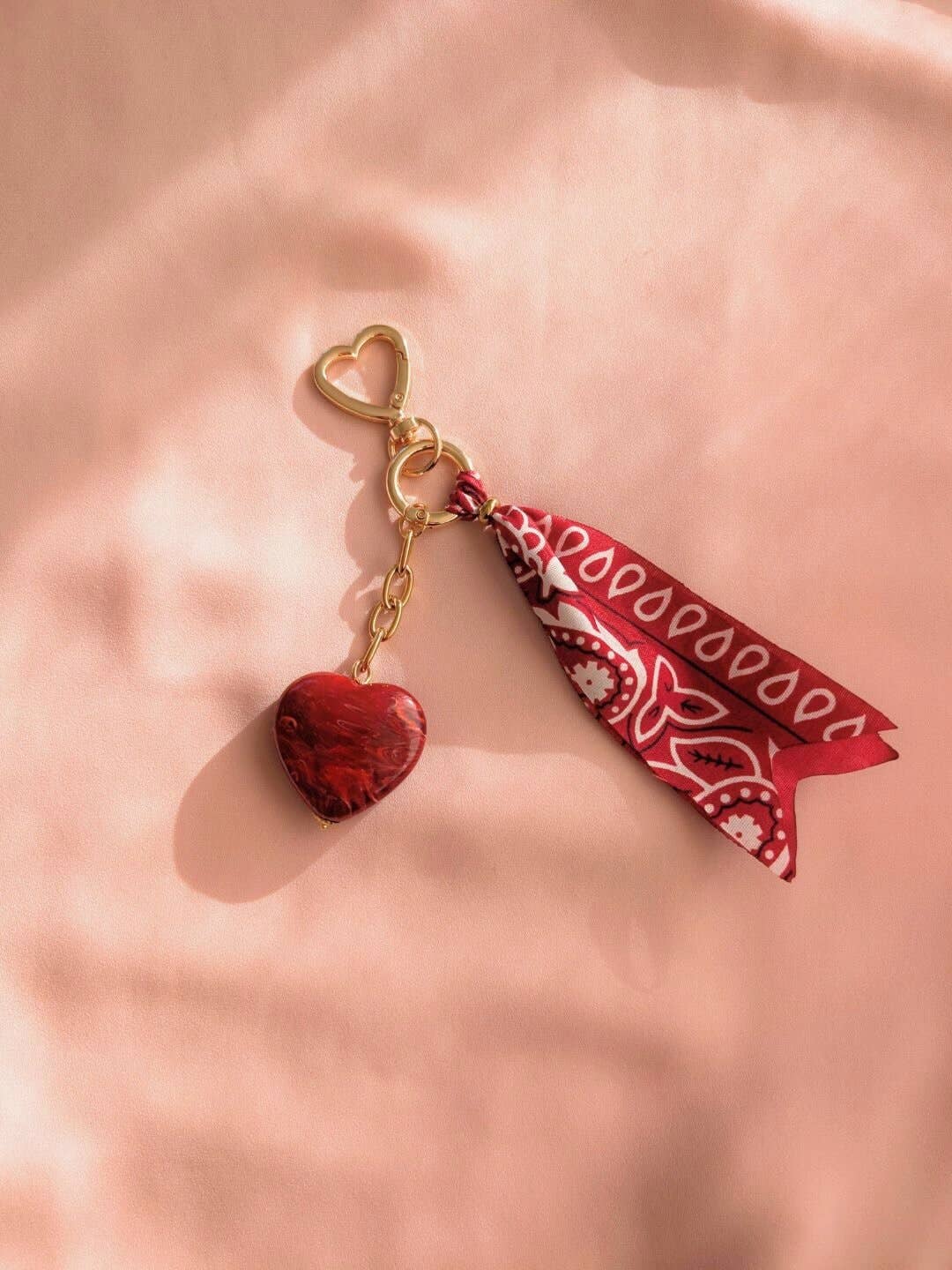 Grigri de sac & porte-clés – LOVE: Vert émeraude