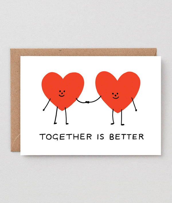 Carte de vœux « Together Is Better »
