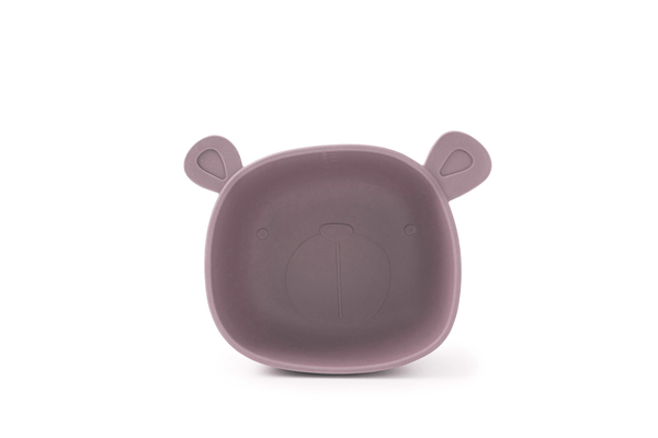 Bol en silicone Lili: Prune