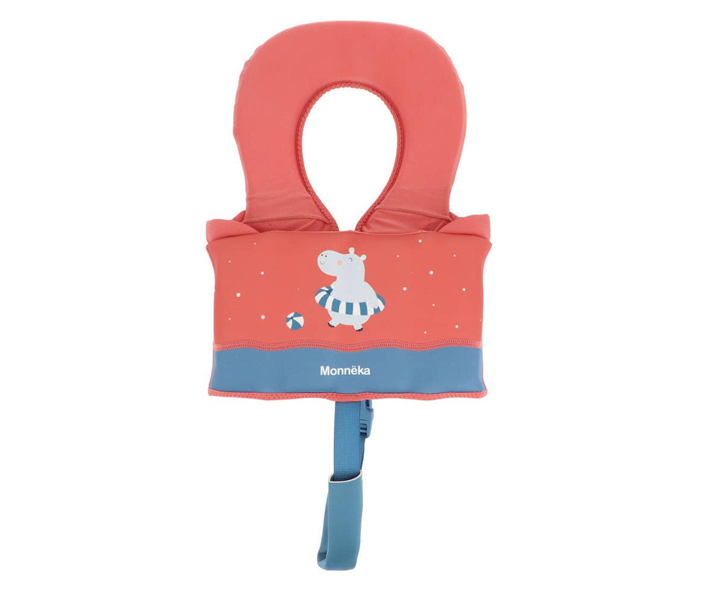 Gilet flottaison et d'apprentissage Hippos Taille 1-2 ans