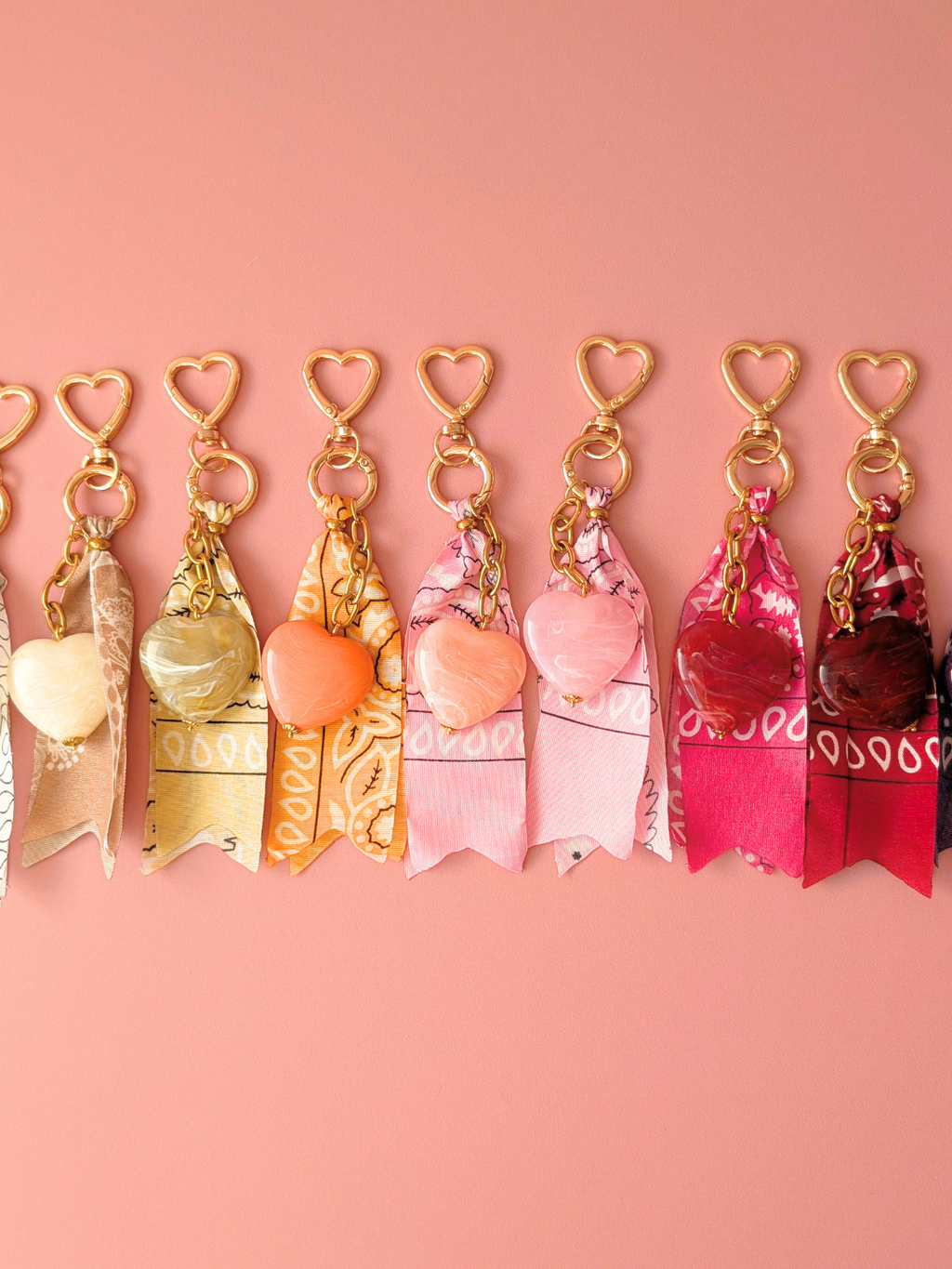 Grigri de sac & porte-clés – LOVE: Chocolat