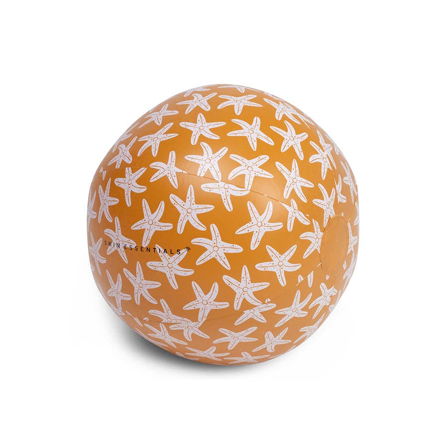 Ballon de plage - Orange - Étoile de mer