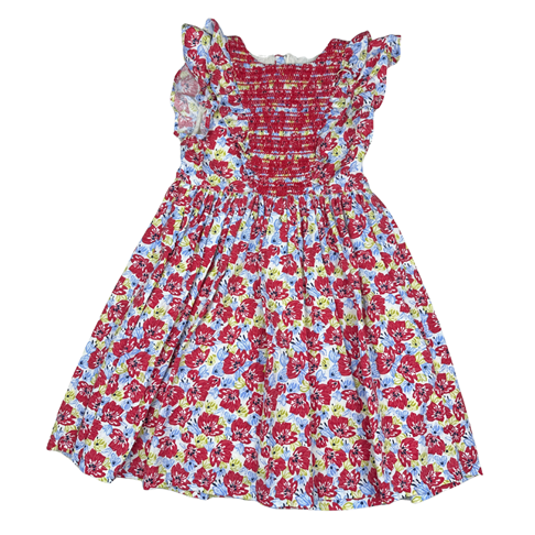 Robe imprimée, sans manches, 5 ans