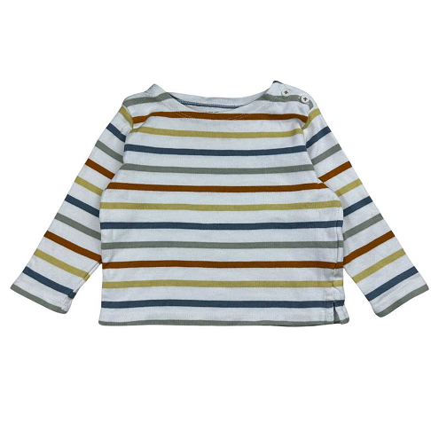 Tee-shirt marinière colorée