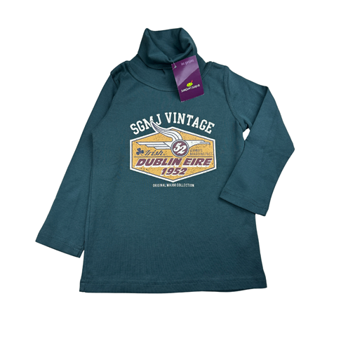 Tee-shirt col roulé, 4 ans