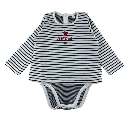 Body 2 en 1, 12 mois