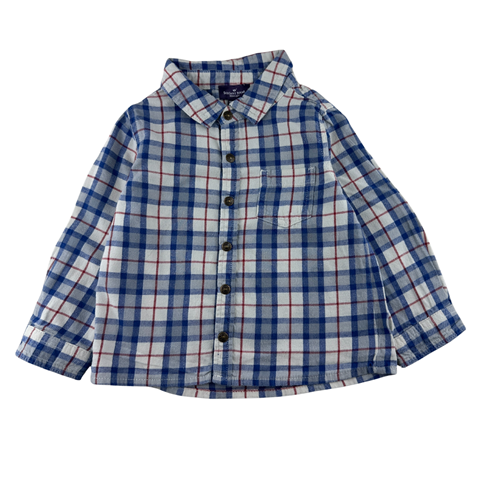 Chemise à carreaux, 18 mois