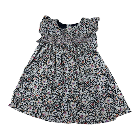 Robe en velours imprimée, 12 mois