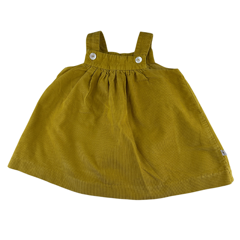 Robe salopette velours