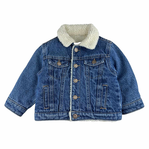 Veste en denim doublée