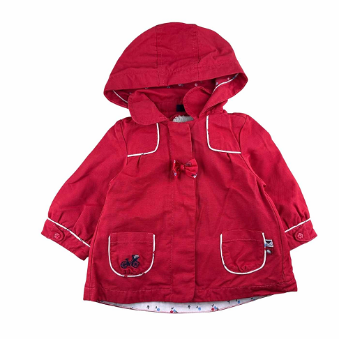 Parka avec capuche doublé