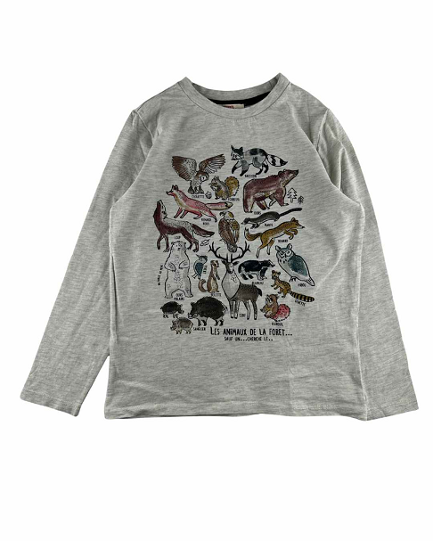 T-shirt manches longues imprimé