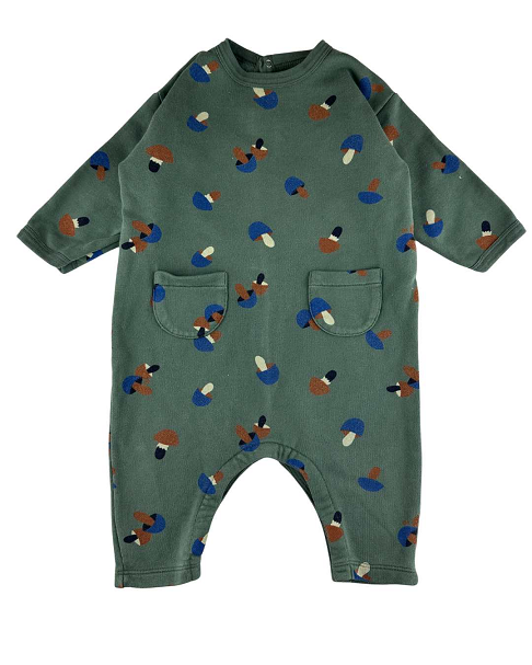 Combinaison molleton imprimée