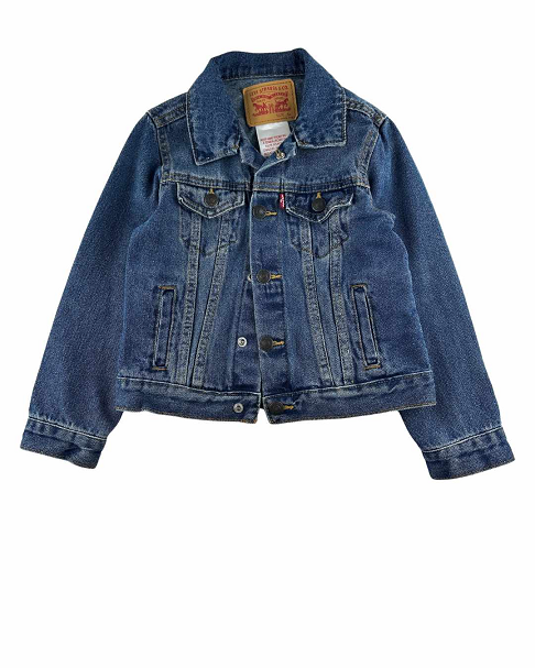 Veste en jean style trucker