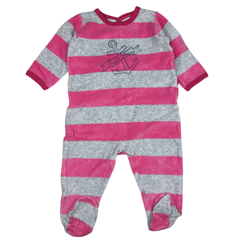Pyjama velours, 9 mois
