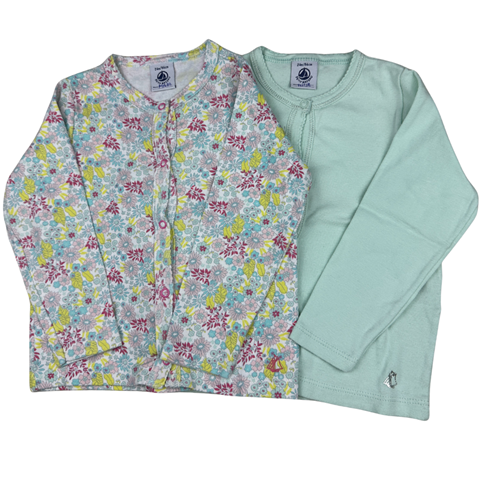 Lot de deux cardigans, 24 mois