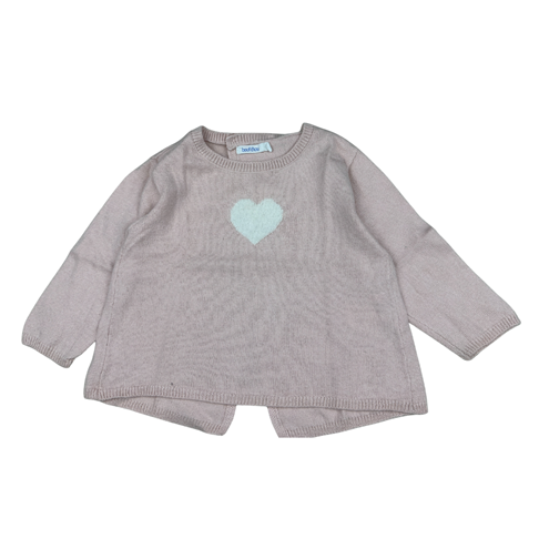 Pull coeur, 9 mois