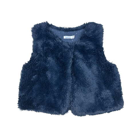 Gilet fausse fourrure sans manches