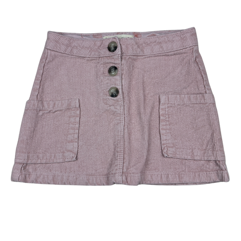 Jupe en velours côtelé